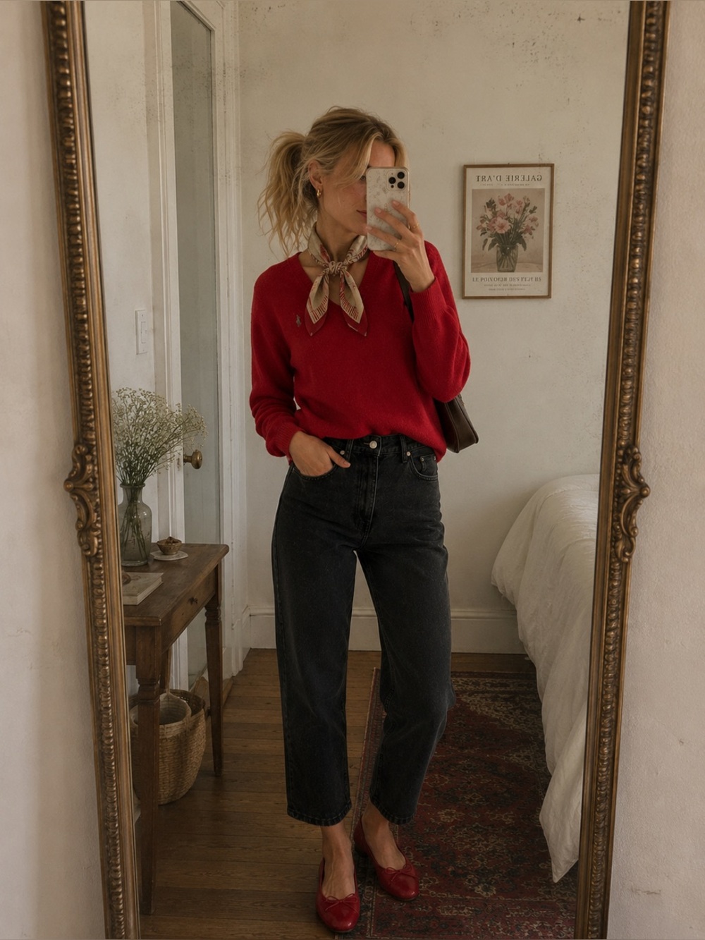 High-Rise Black Cropped Ankle Jeans